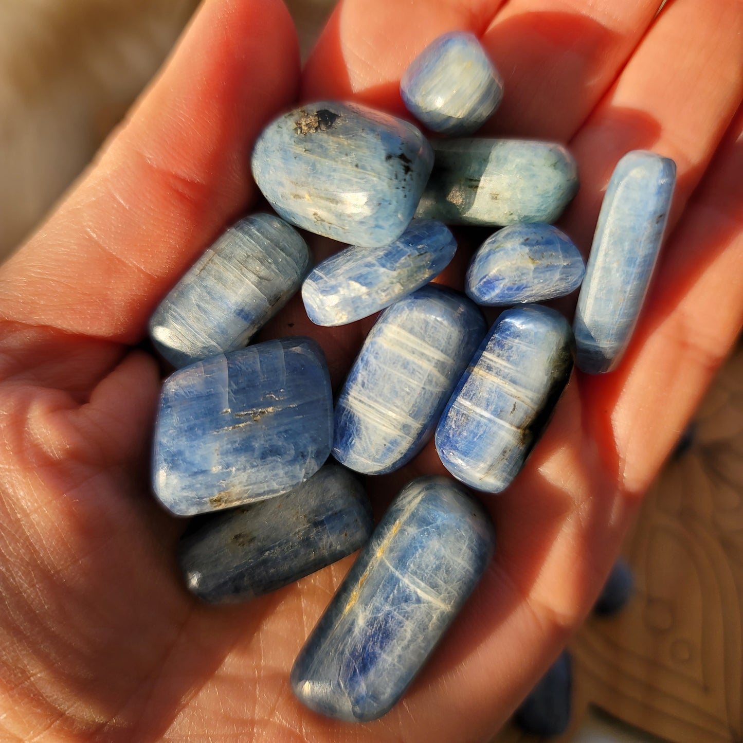 Blue Kyanite || calming, alignment, spiritual connection