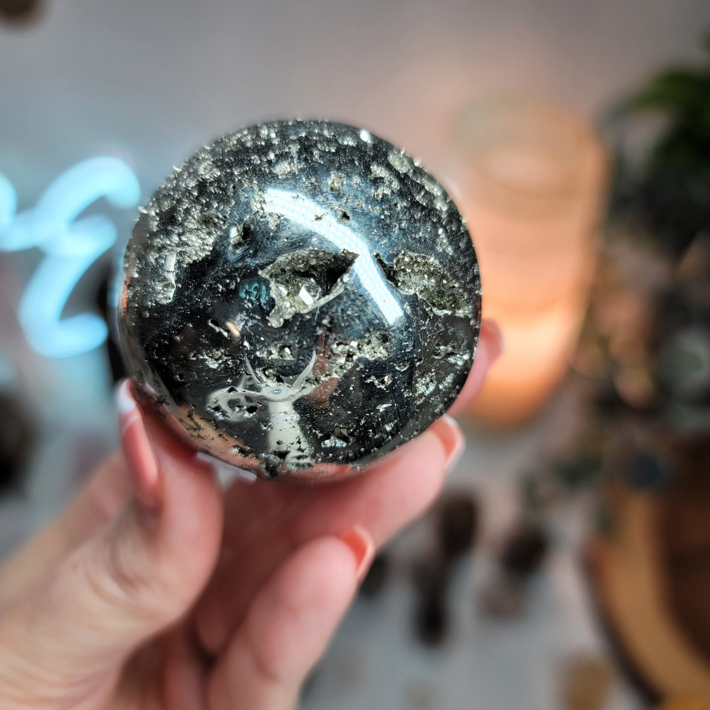 Pyrite Sphere, Peru 03