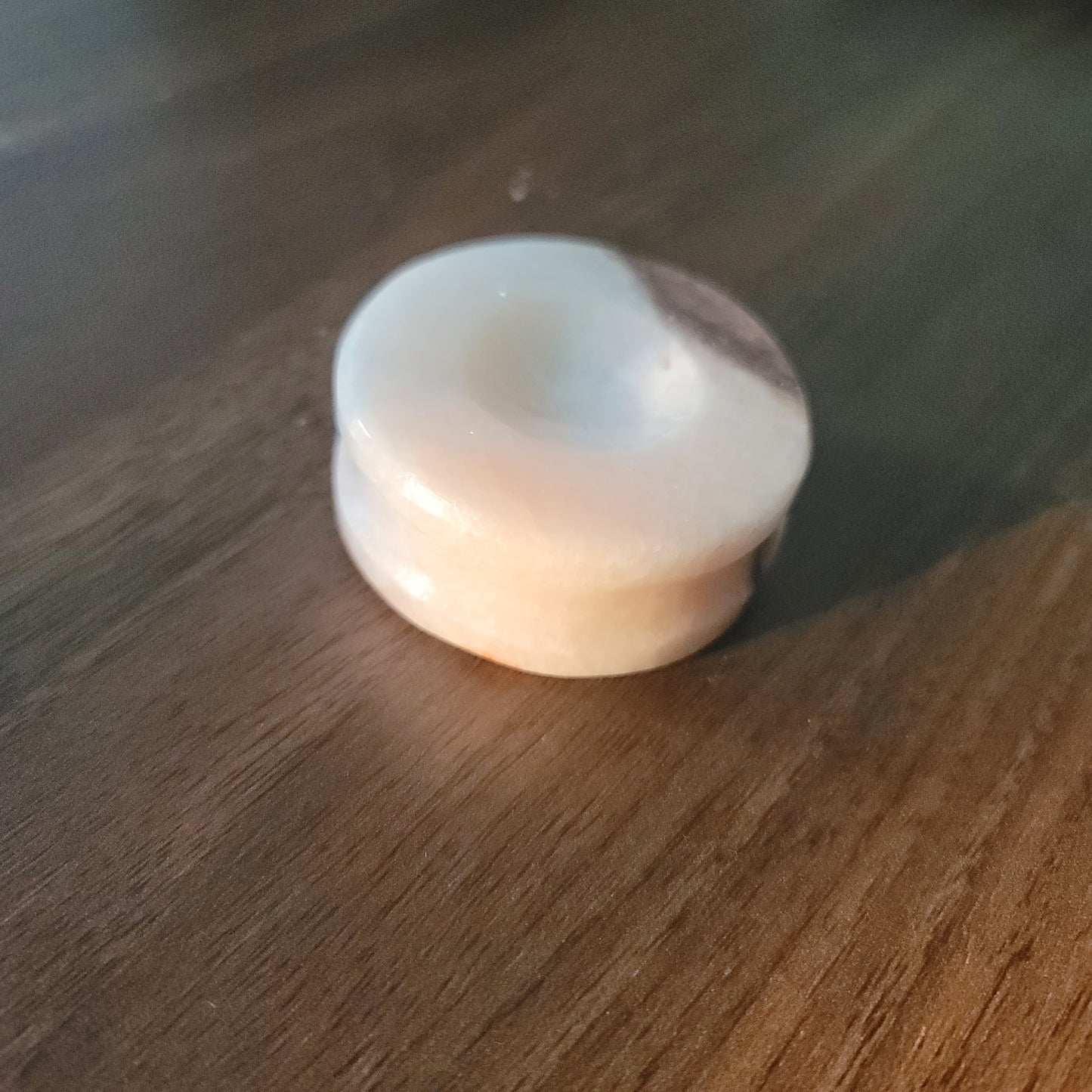 Pink Onyx Sphere Holder