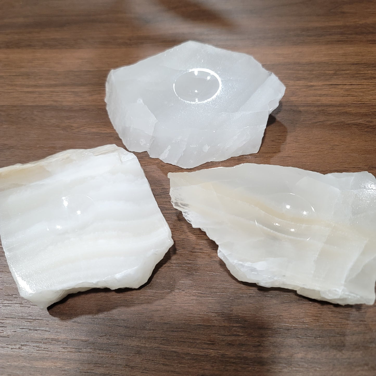 Rustic Onyx Slab Sphere Holder