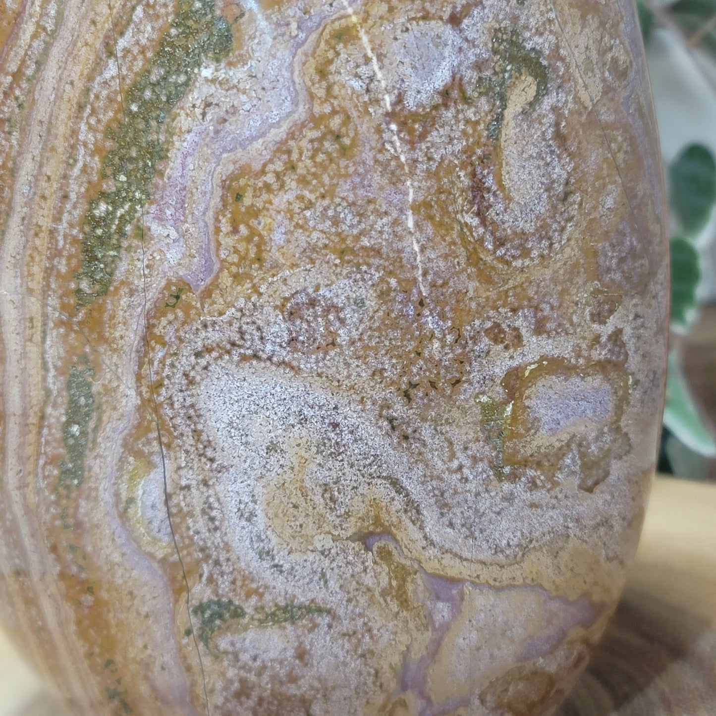 Ocean Jasper Free Form Statement Piece, Madagascar | 001