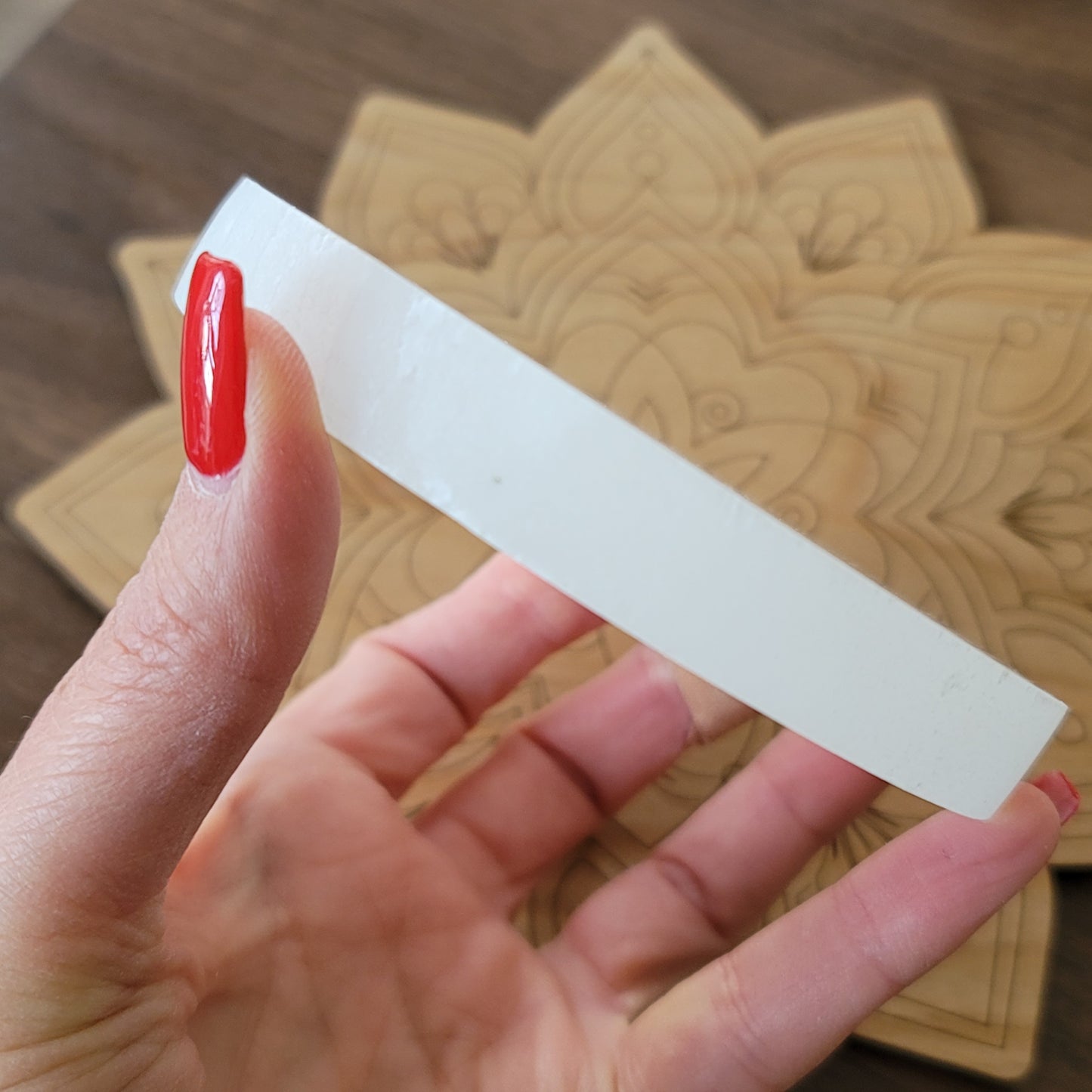 Round Selenite Charging Plate
