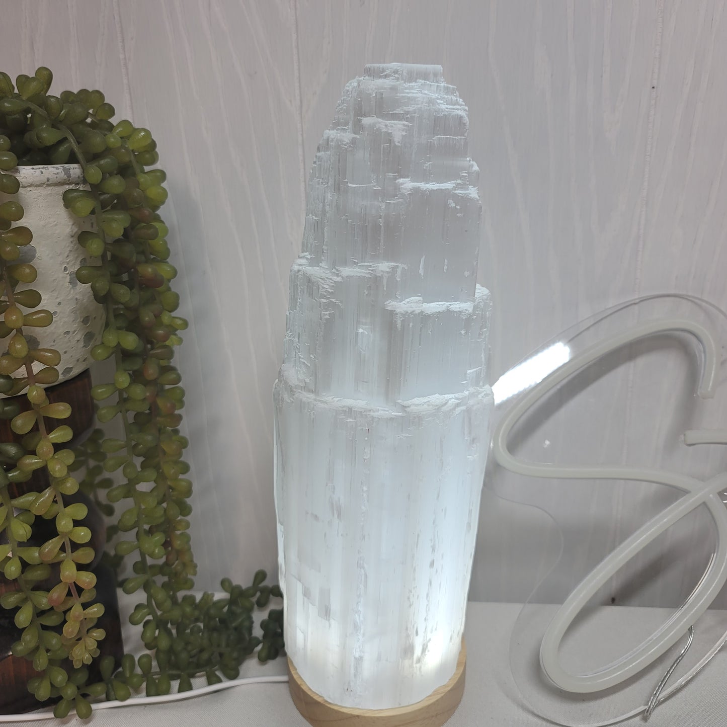 Selenite Lamp - 10" and 12" options