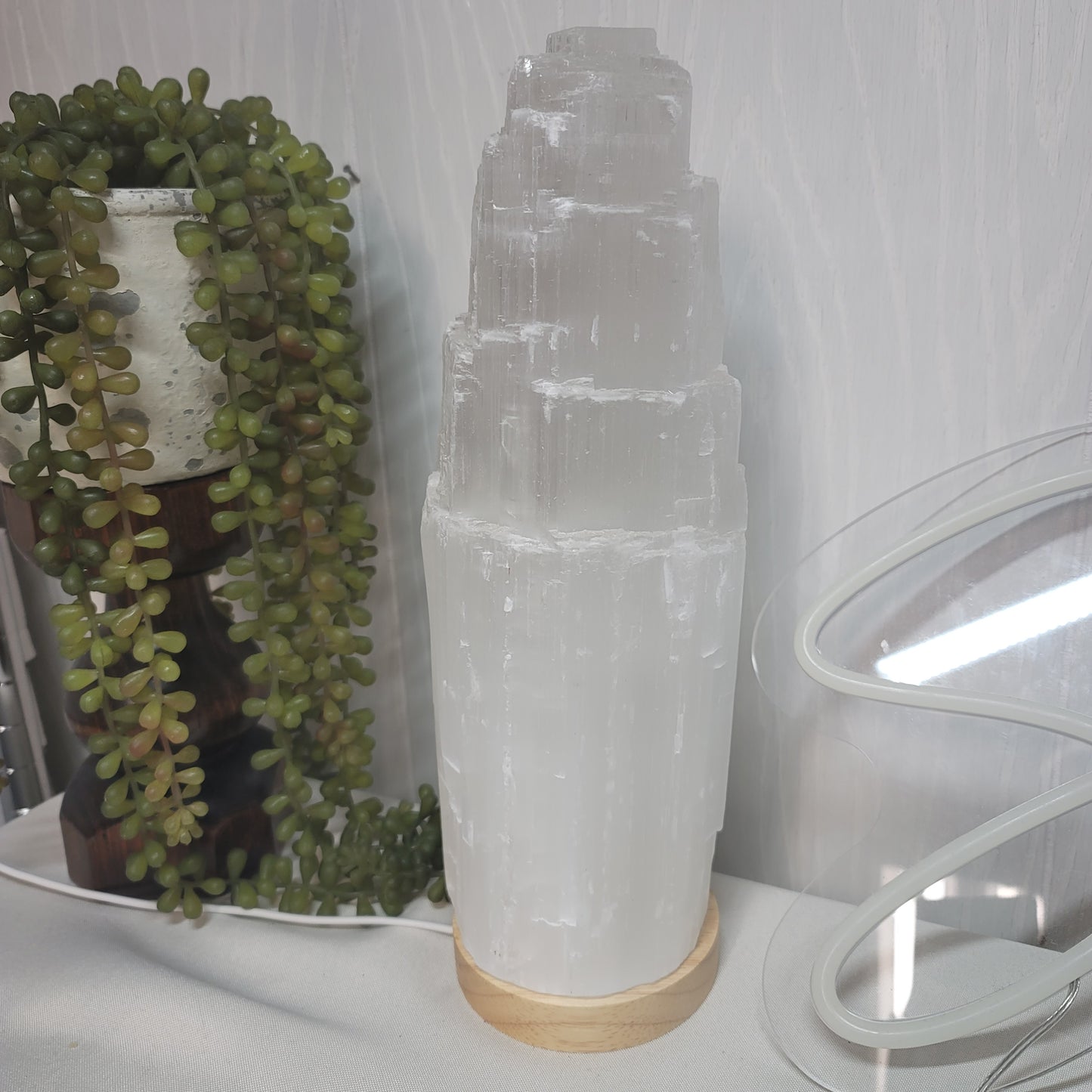 Selenite Lamp - 10" and 12" options