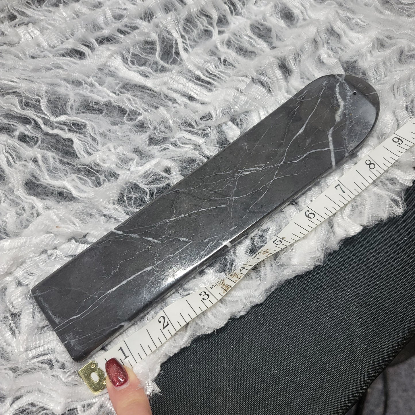Black Marble Incense Holder 002 | Mexico