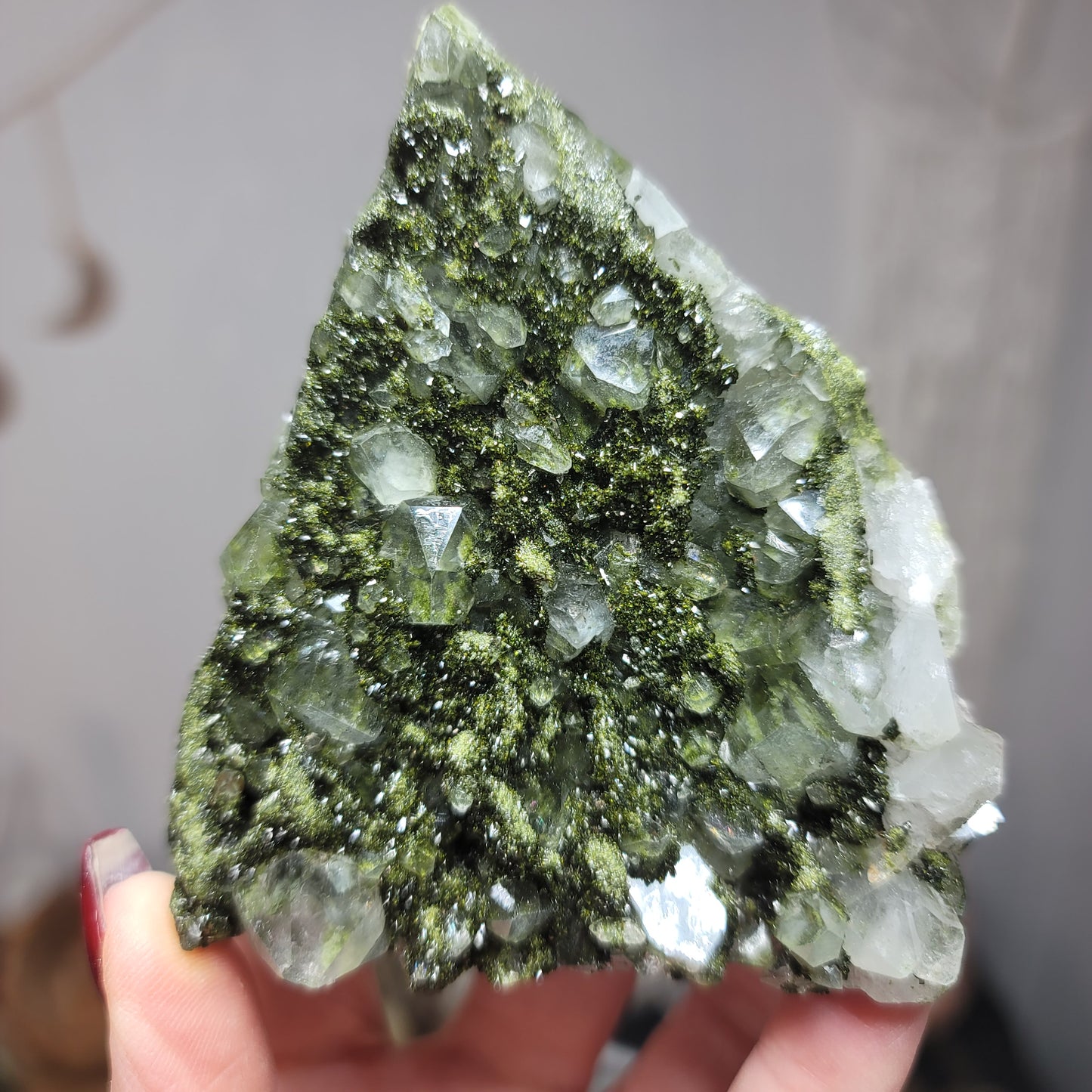 Epidote with Quartz (AKA Fairy Forest), Hakkari, Turkey - 02