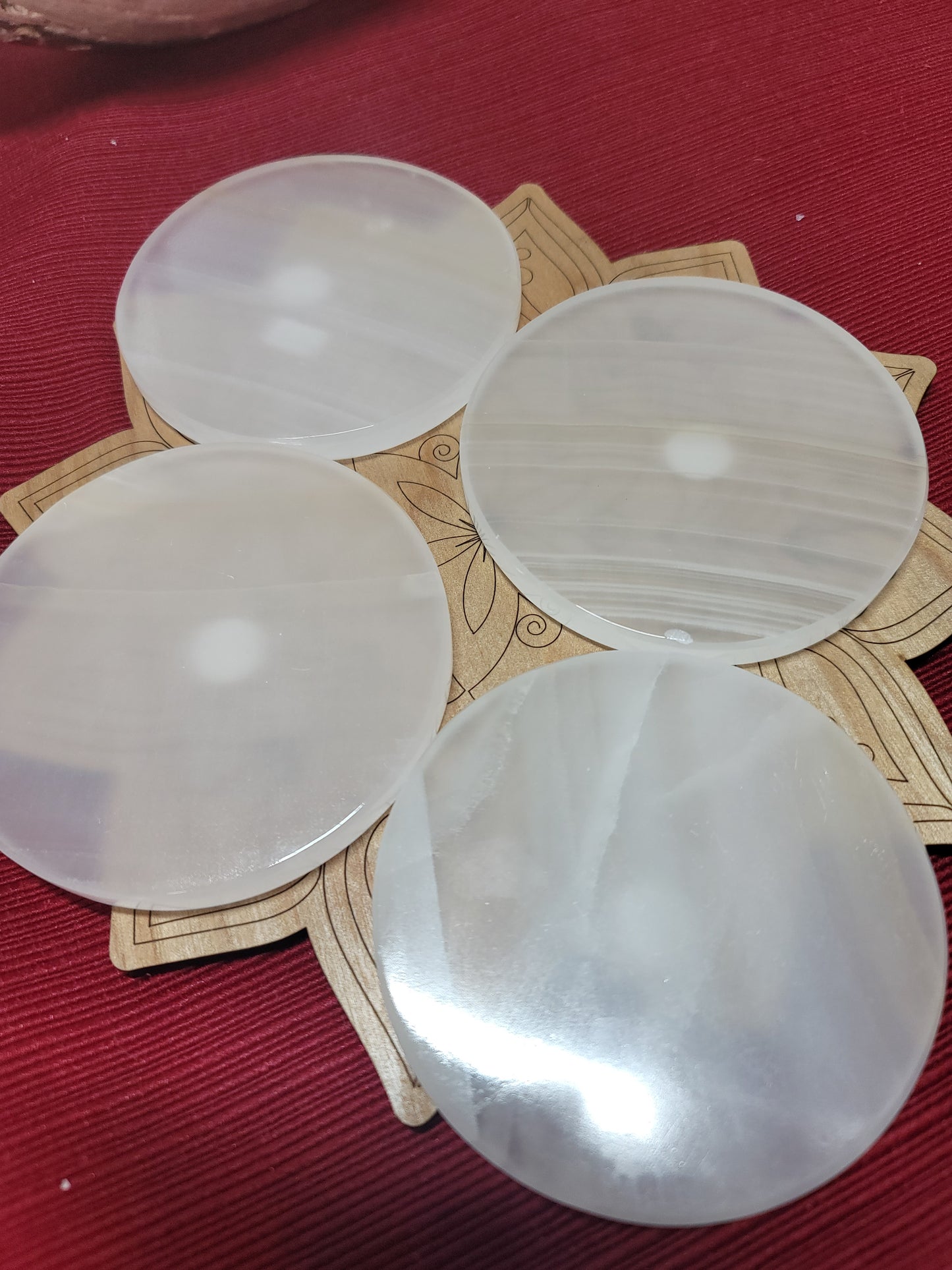 White Onyx Coaster Set | 002
