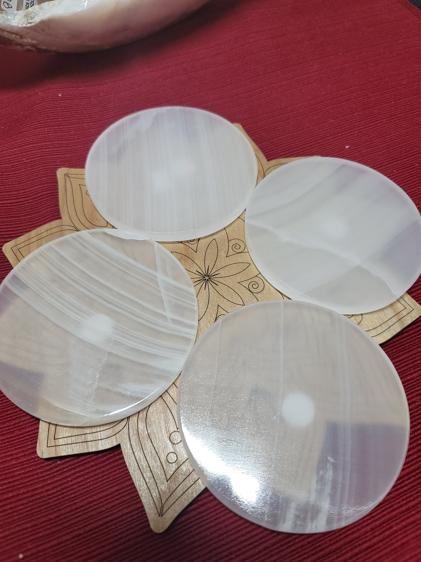 White Onyx Coaster Set | 003