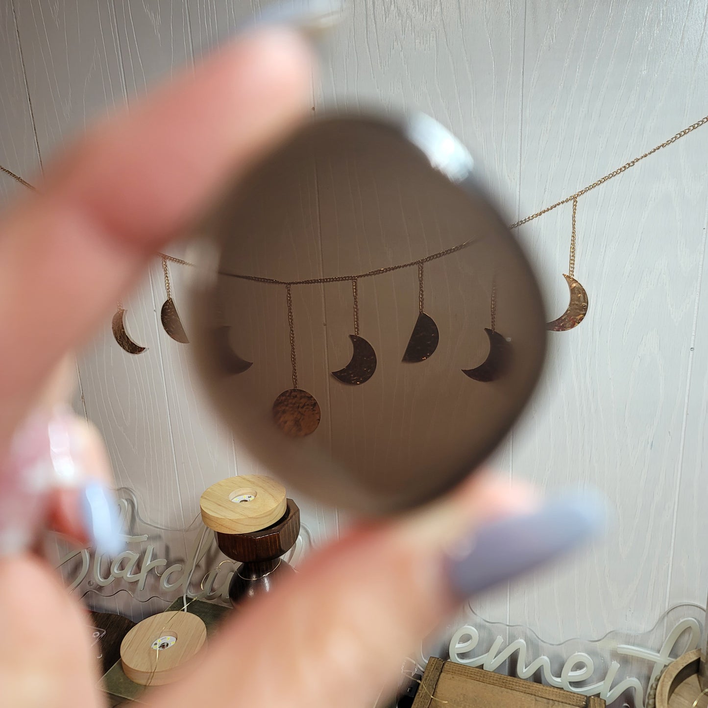 Mexican Obsidian Palmstone – Stone of Protection & Grounding |001