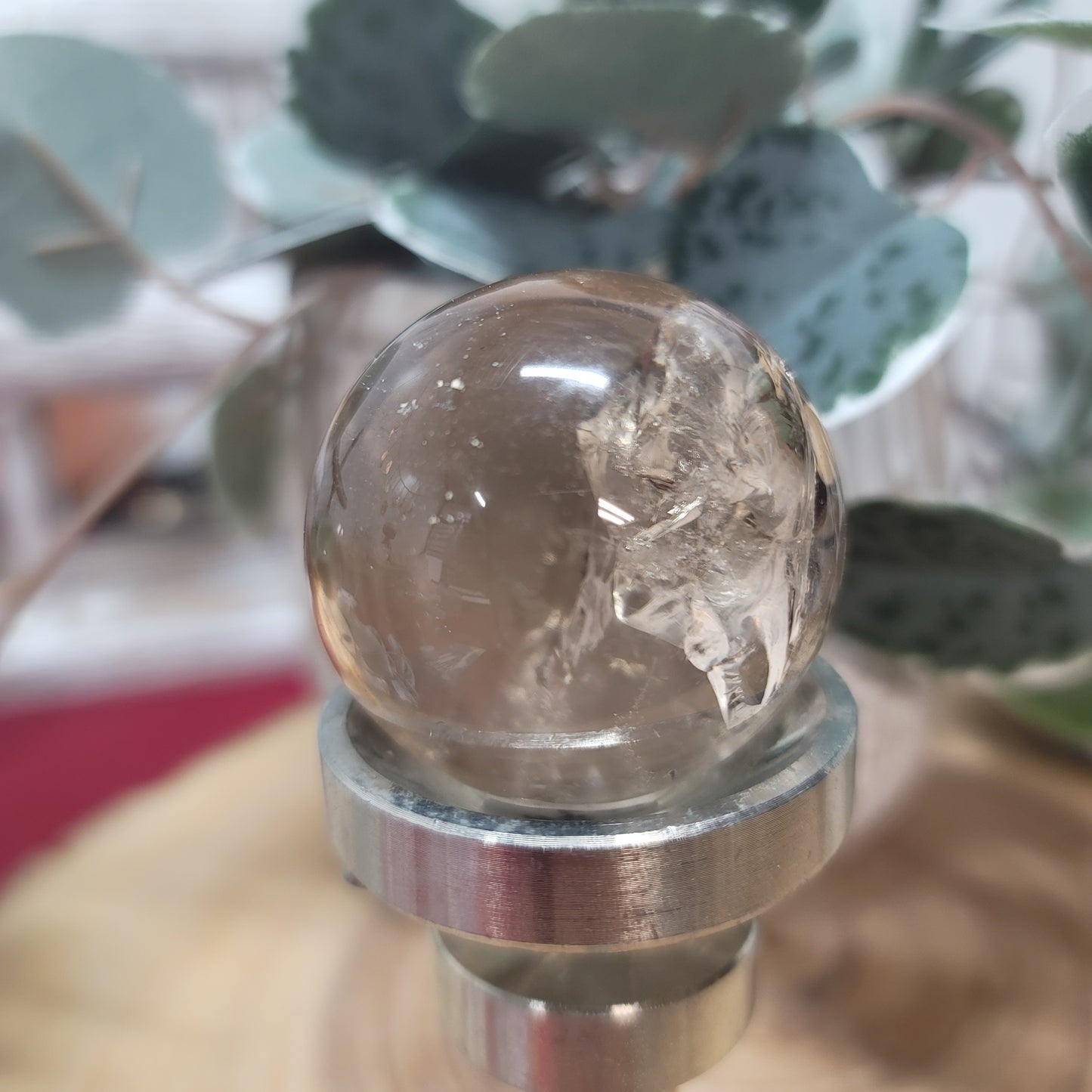 Smoky Quartz Sphere, Brazil | 004