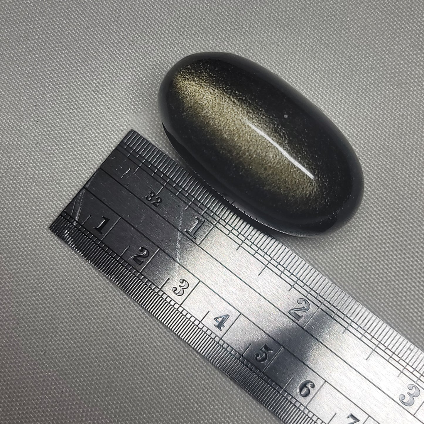 Gold Sheen Obsidian Shiva, Mexico – Protection • Truth • Personal Power |001