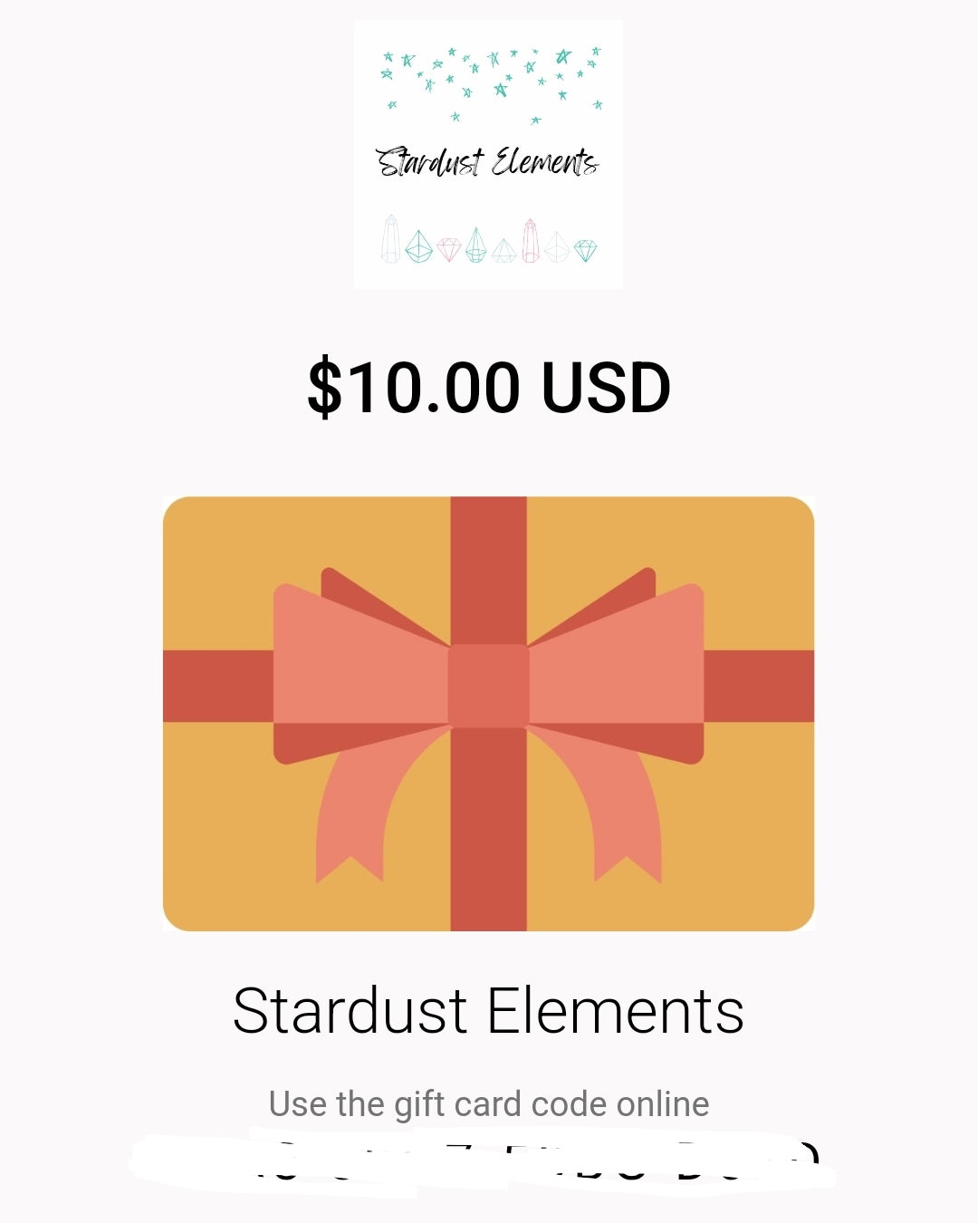 Stardust Elements Digital Gift Card