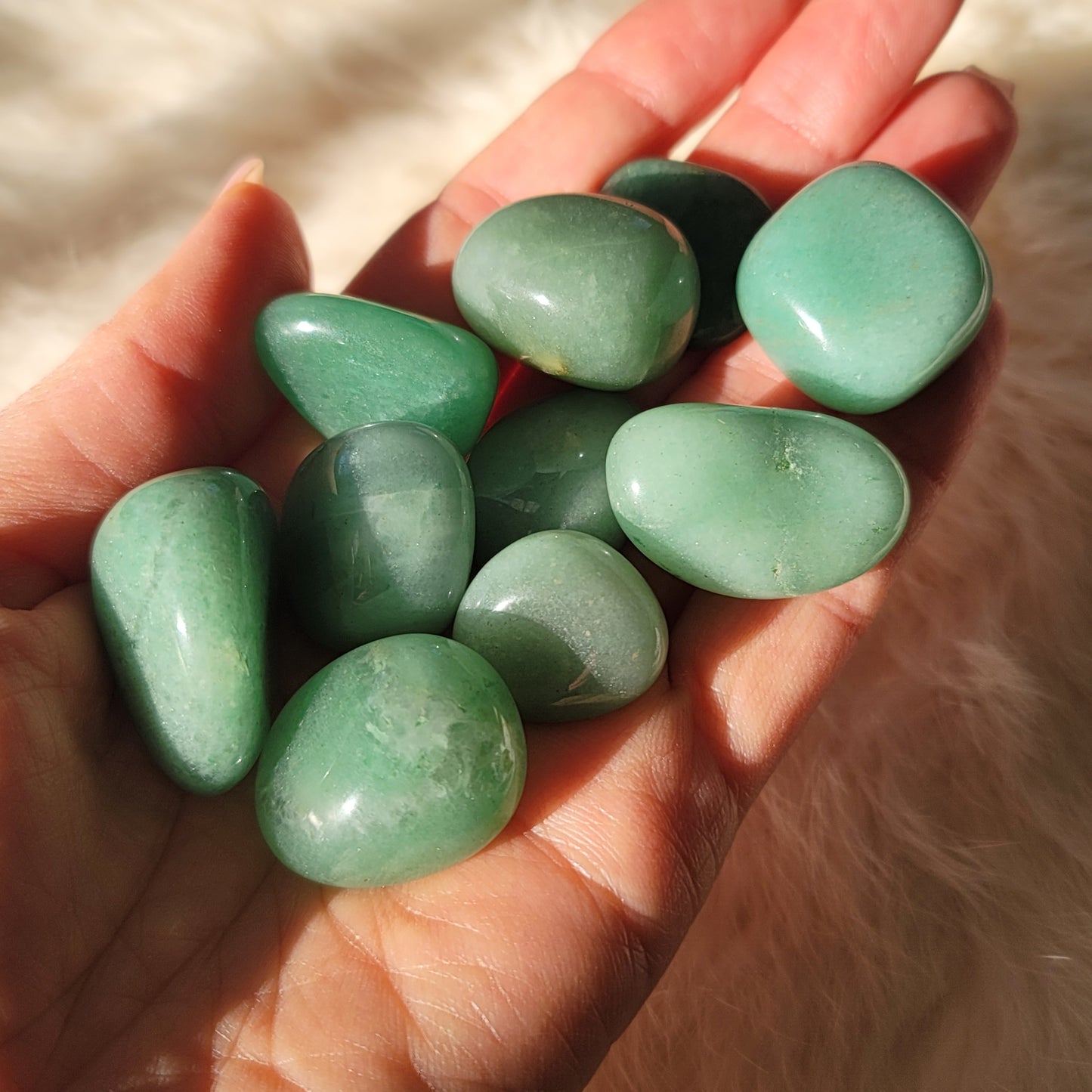 Green Aventurine || luck, spiritual growth, happiness