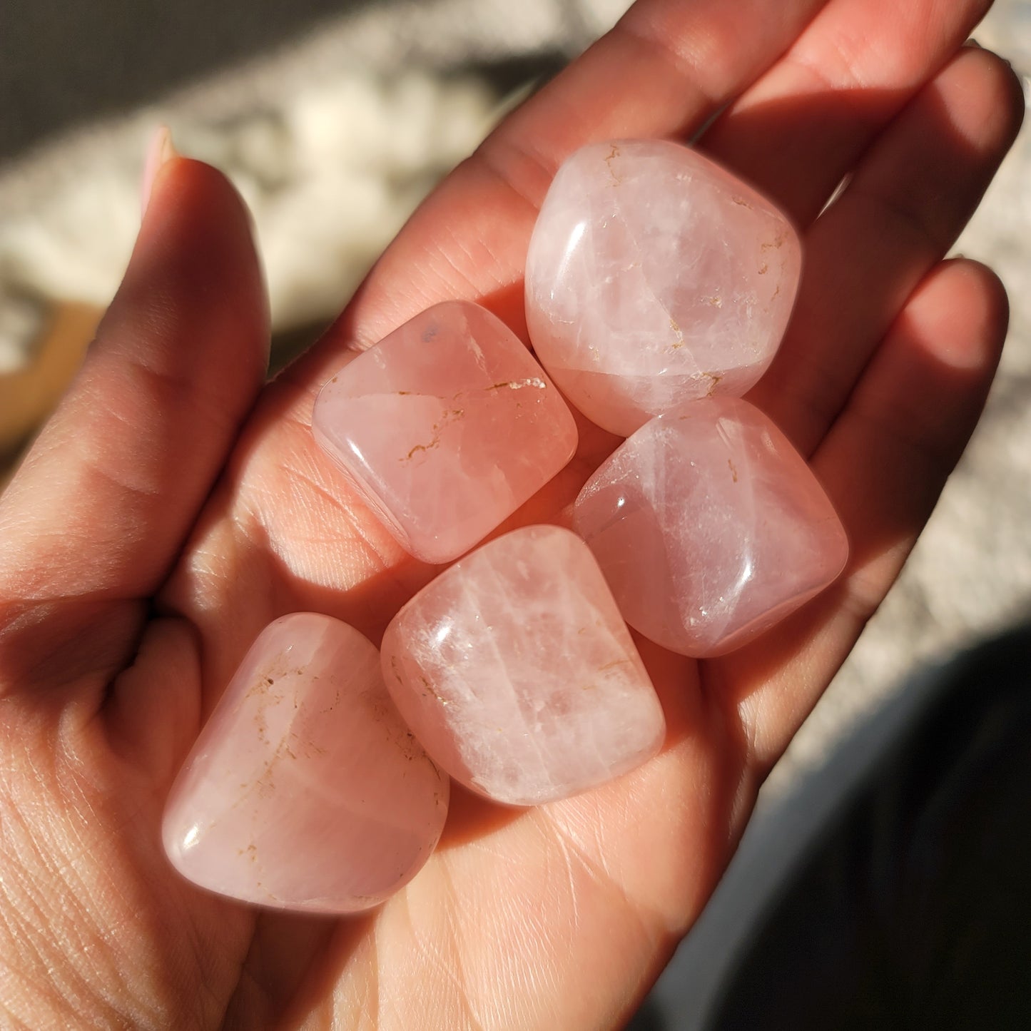 Rose Quartz || unconditional love, soothing, inner healing