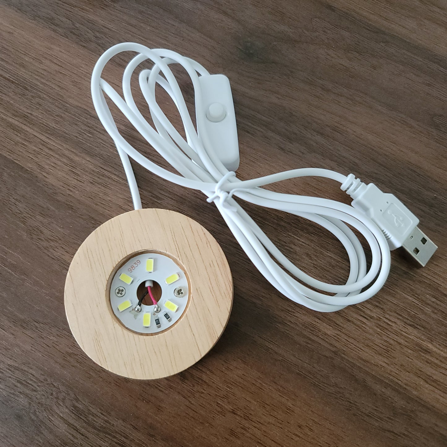 Wooden Light Stand