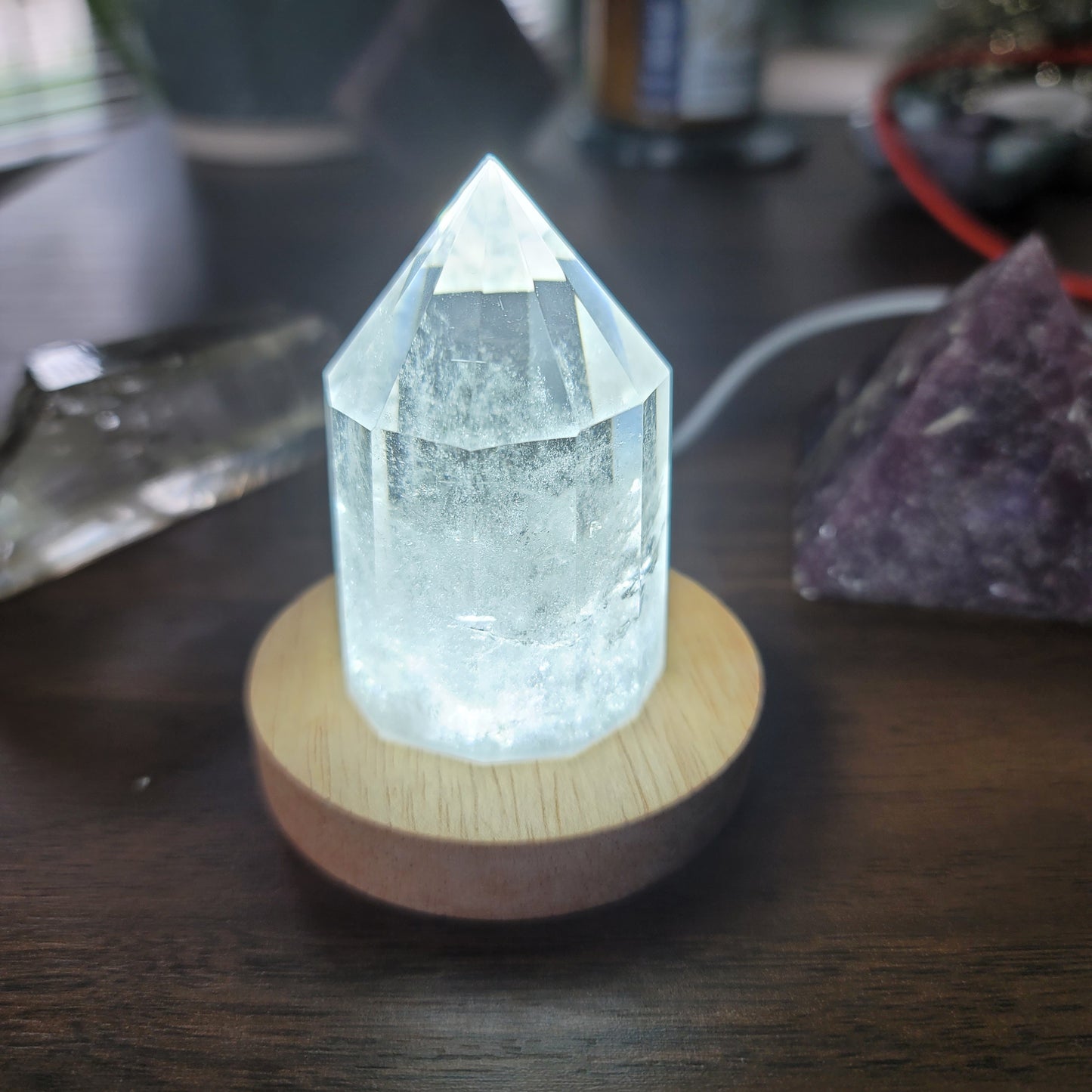 Wooden Light Stand
