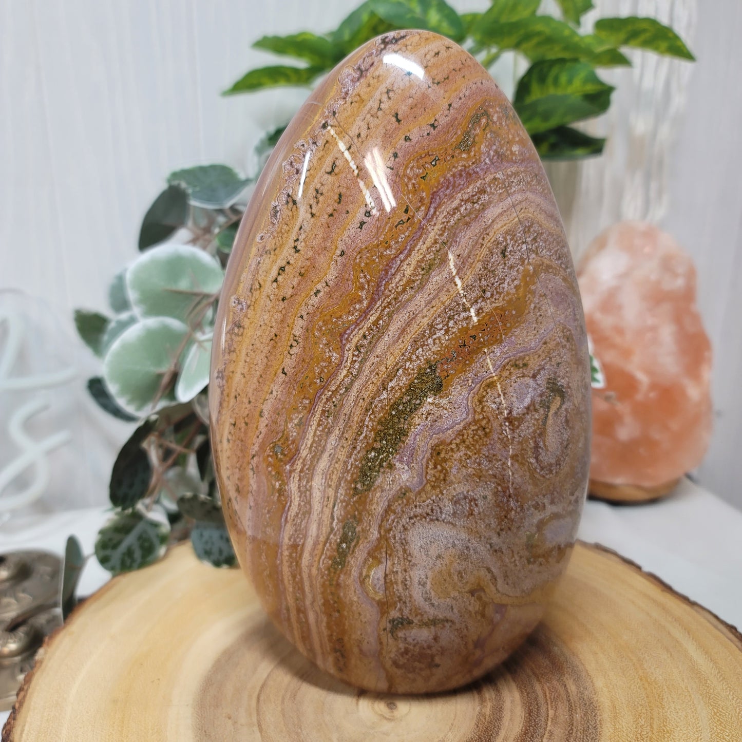 Ocean Jasper Free Form Statement Piece, Madagascar | 001