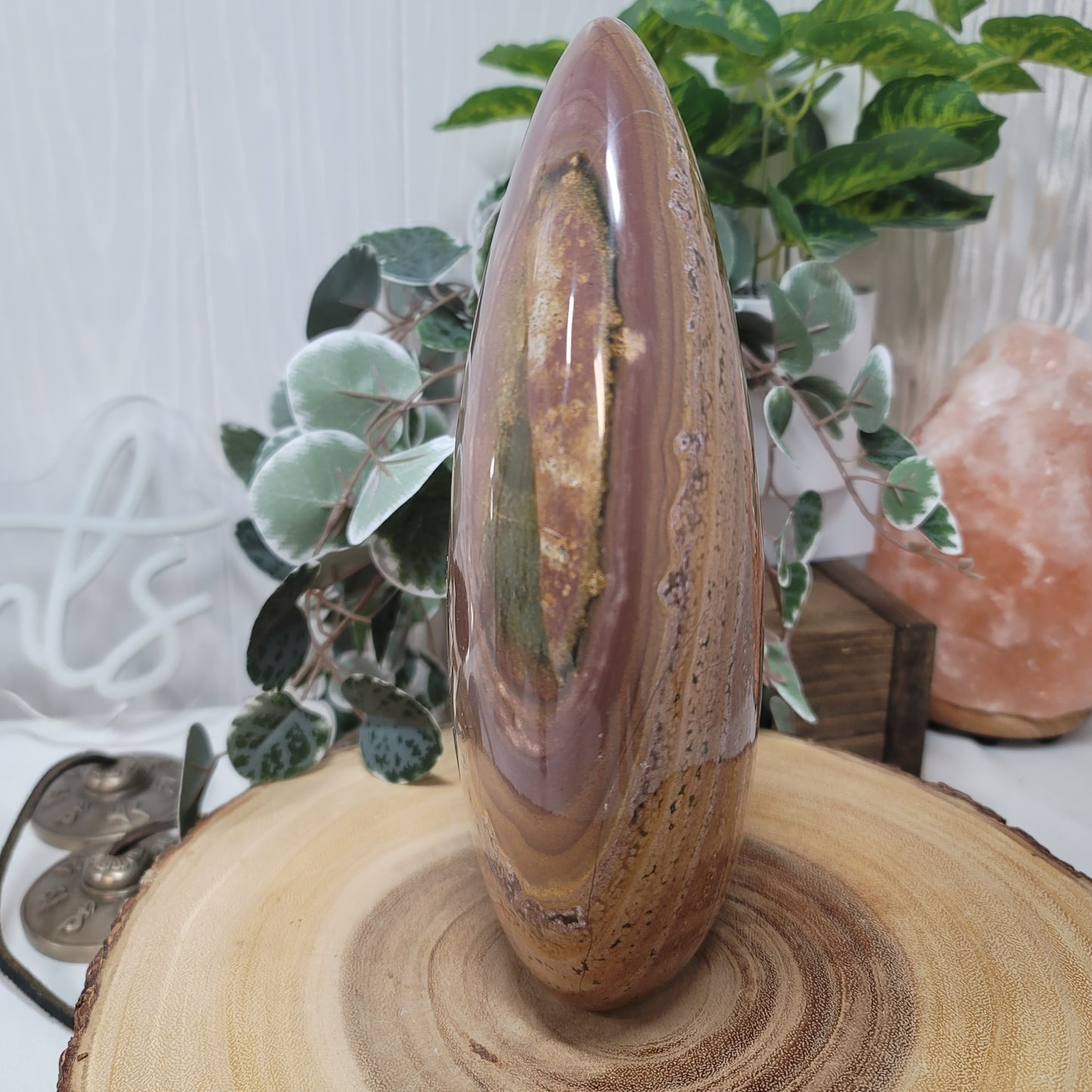 Ocean Jasper Free Form Statement Piece, Madagascar | 001