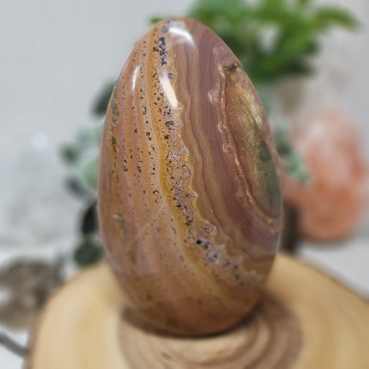 Ocean Jasper Free Form Statement Piece, Madagascar | 001