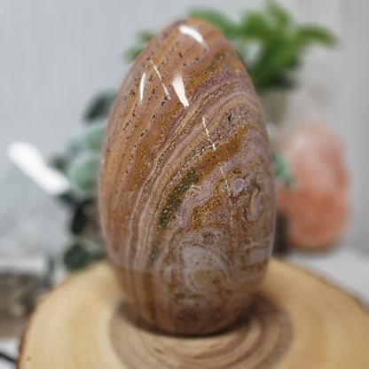 Ocean Jasper Free Form Statement Piece, Madagascar | 001