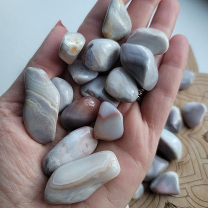 Pink Botswana Agate|| nurturing, harmony, emotional healing