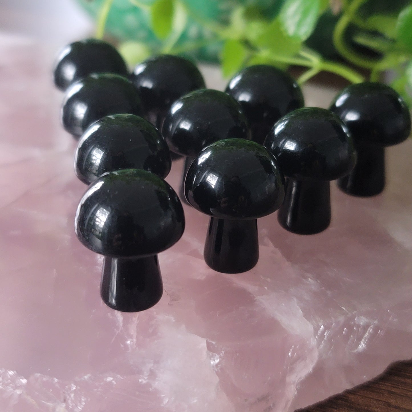 Mini Obsidian Mushroom