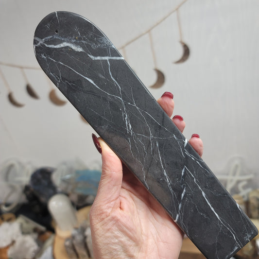 Black Marble Incense Holder 002 | Mexico