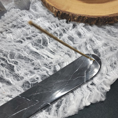 Black Marble Incense Holder 002 | Mexico