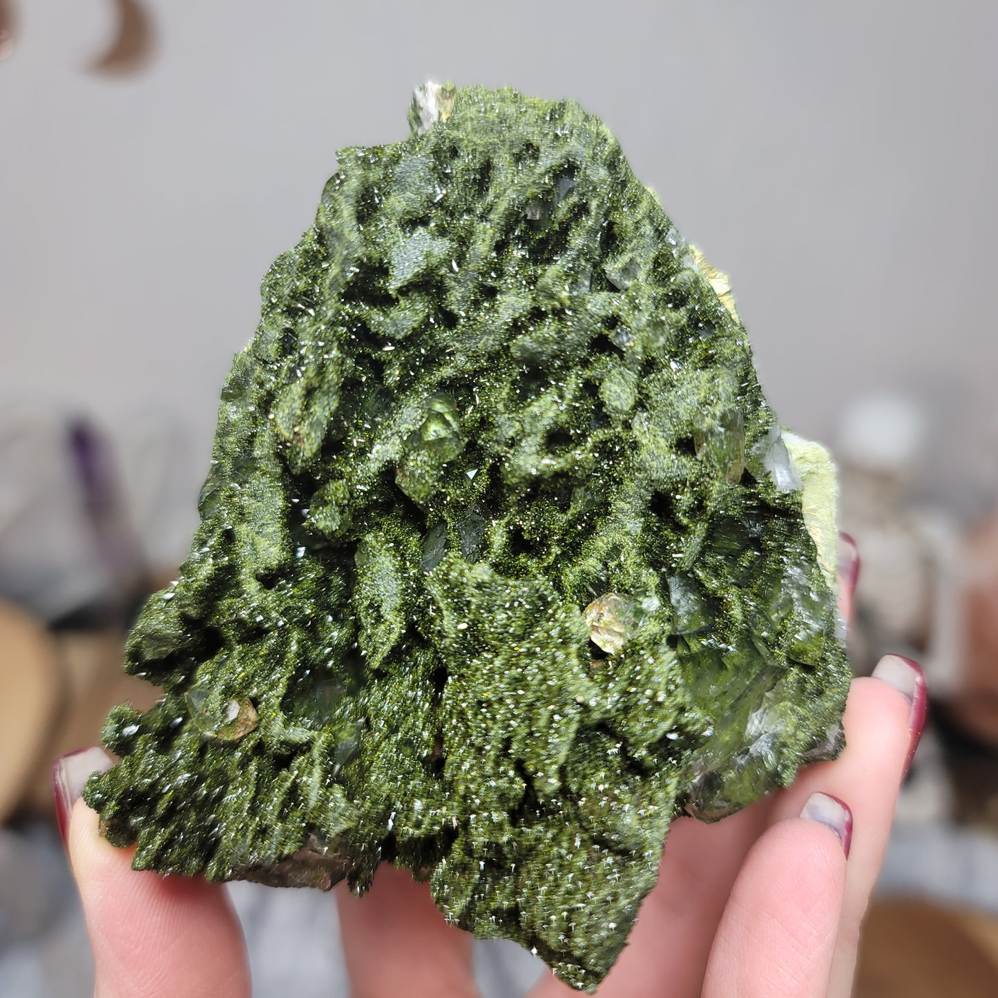 Epidote with Quartz (AKA Fairy Forest), Hakkari, Turkey - 03