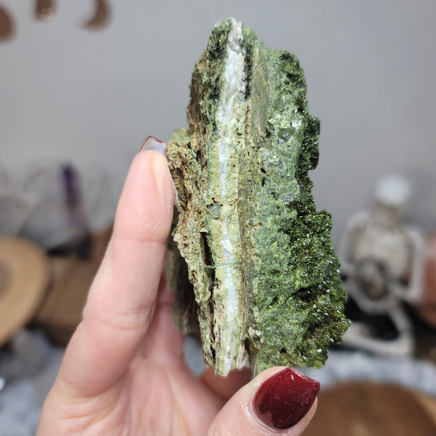 Epidote with Quartz (AKA Fairy Forest), Hakkari, Turkey - 03