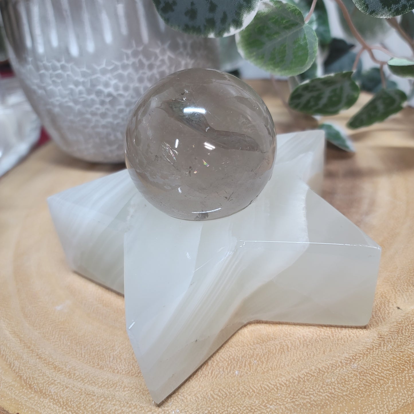Star Onyx Candle Holder / Sphere Holder | 001