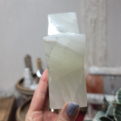 Star Onyx Candle Holder / Sphere Holder | 001