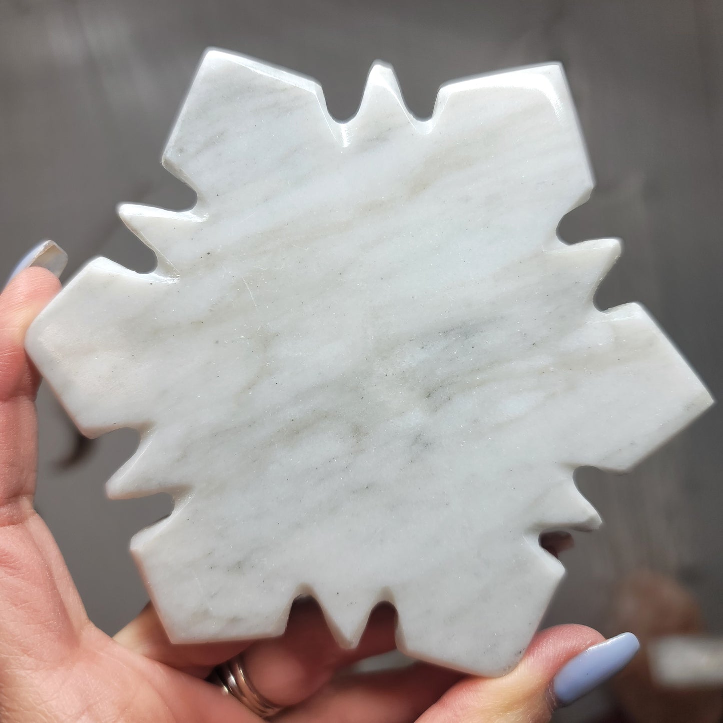 Marble Snowflake Coaster Set of 4 - Mexico | 003