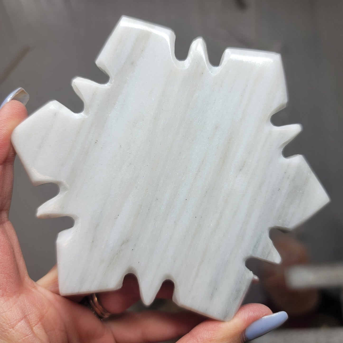Marble Snowflake Coaster Set of 6 - Mexico