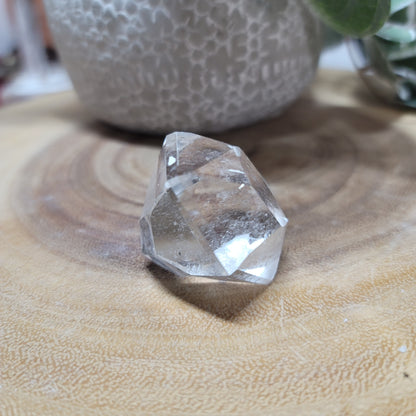 Clear Quartz Diamond Carving - Brazil | 003