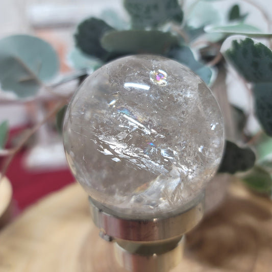 Smoky Quartz Sphere, Brazil | 001