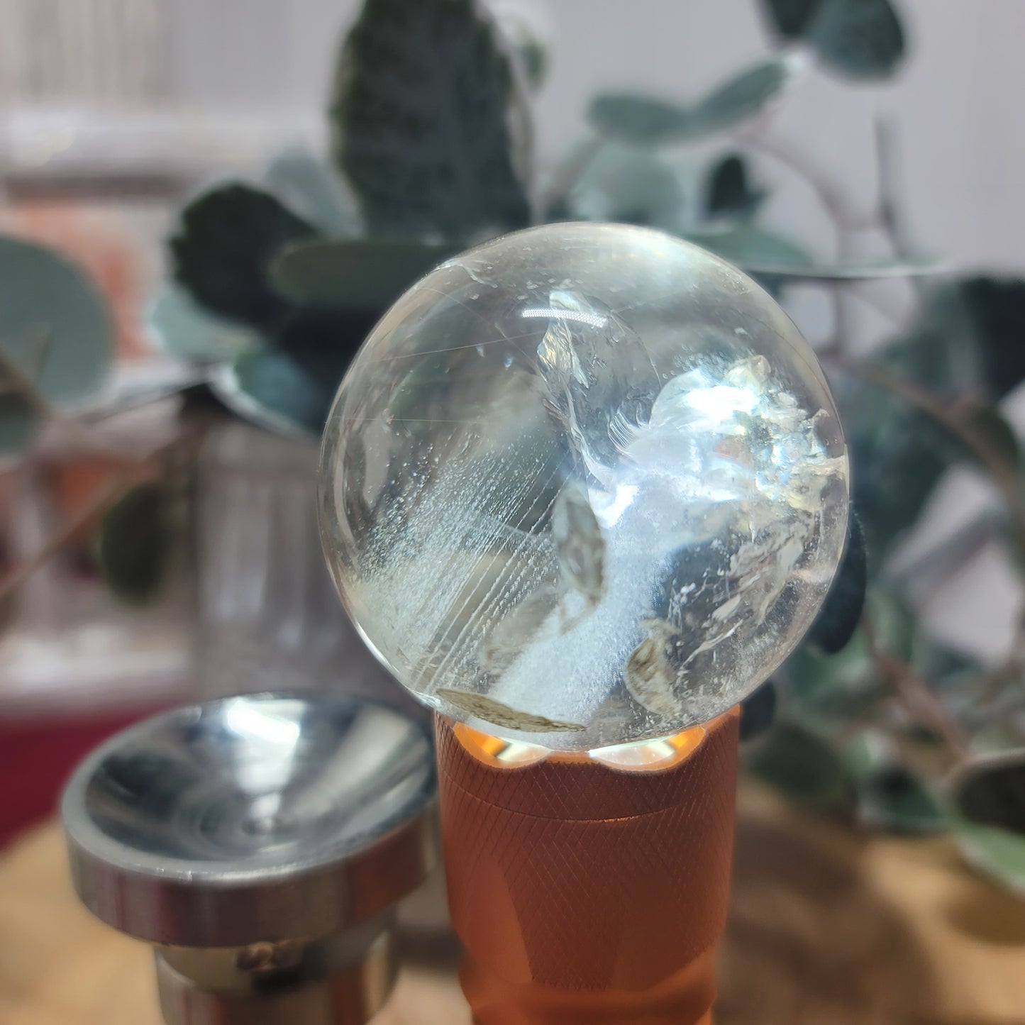 Smoky Quartz Sphere, Brazil | 003