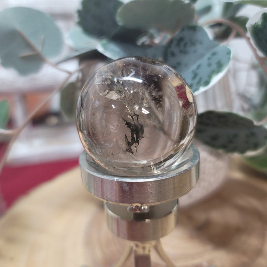 Smoky Quartz Sphere, Brazil | 004