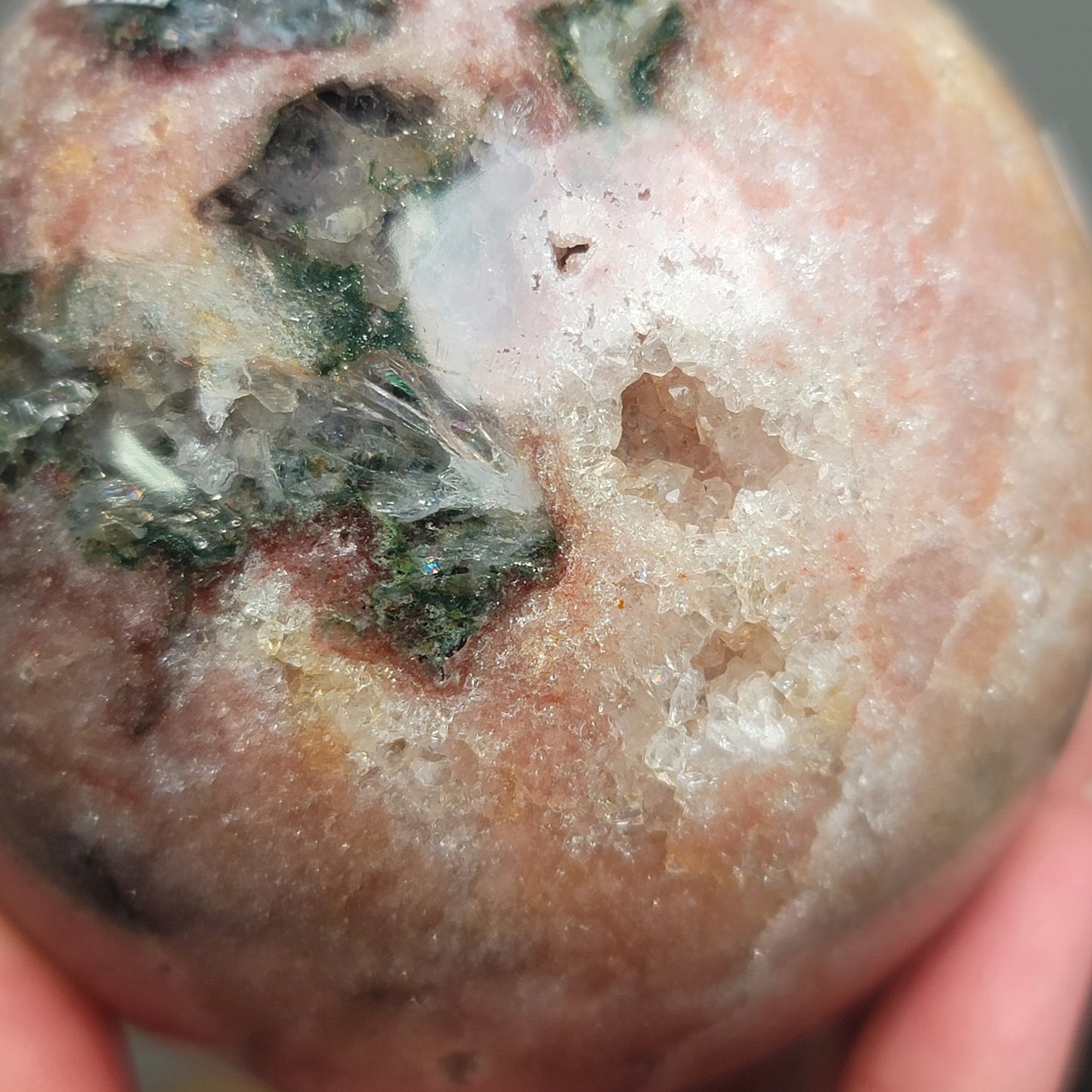 Large Pink Amethyst Sphere | Heart-Healing Crystal, Brazil