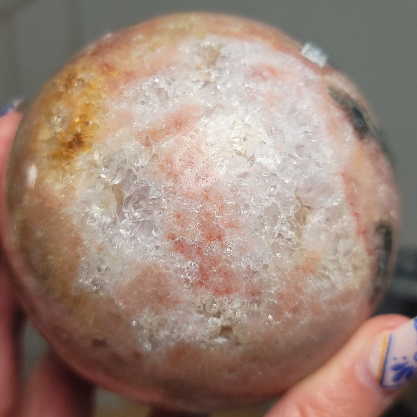 Large Pink Amethyst Sphere | Heart-Healing Crystal, Brazil