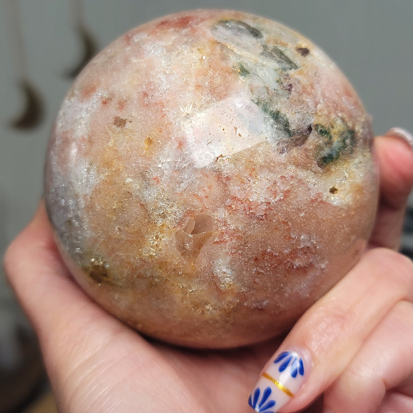 Large Pink Amethyst Sphere | Heart-Healing Crystal, Brazil