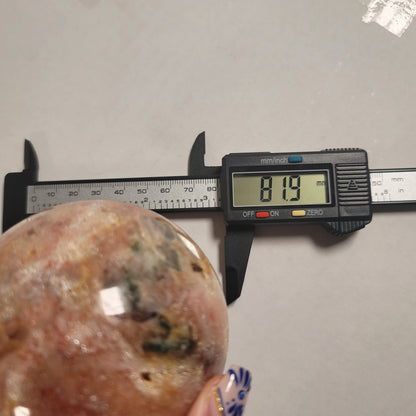 Large Pink Amethyst Sphere | Heart-Healing Crystal, Brazil