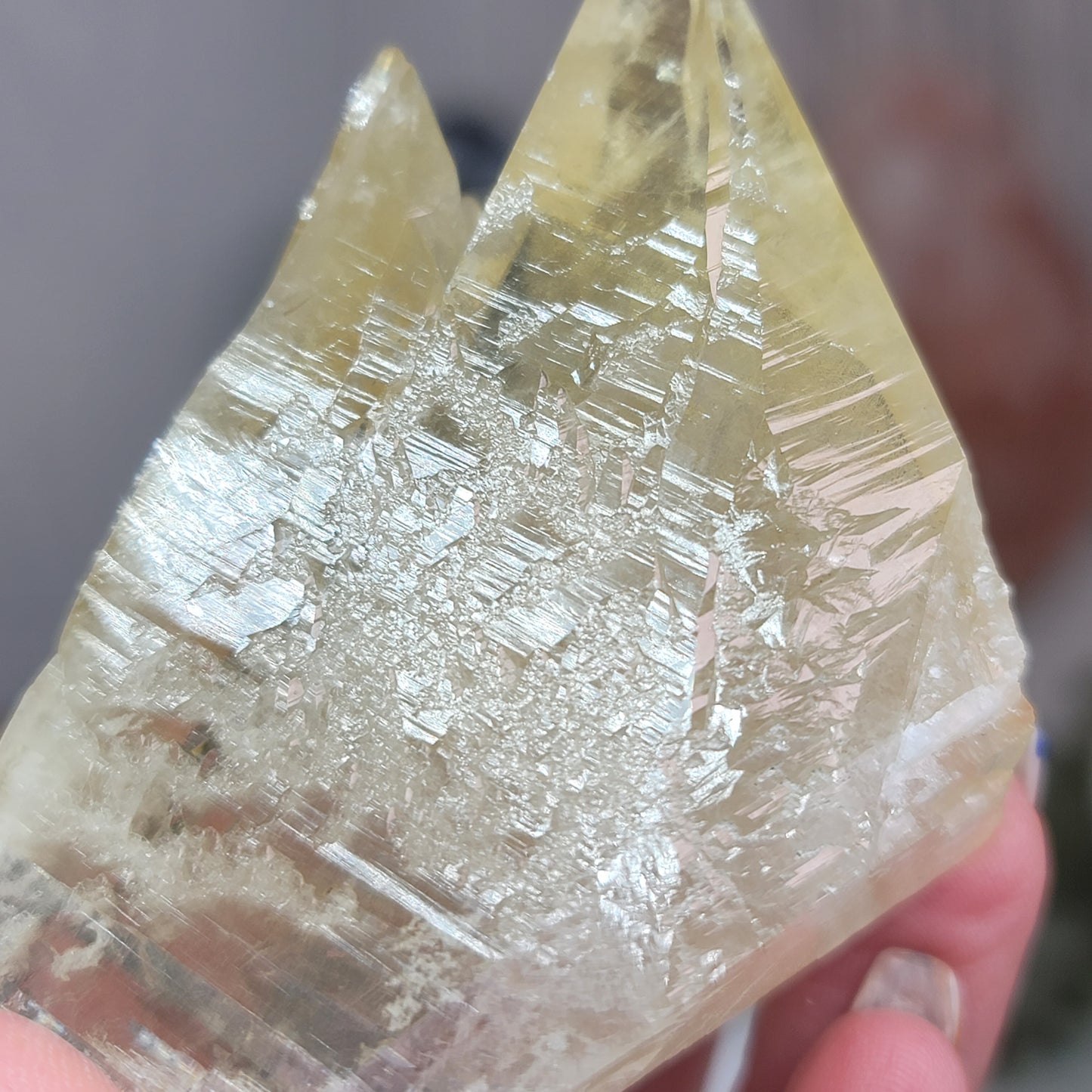Raw Calcite, Rainbow Pocket, Fletcher Mine, Missouri