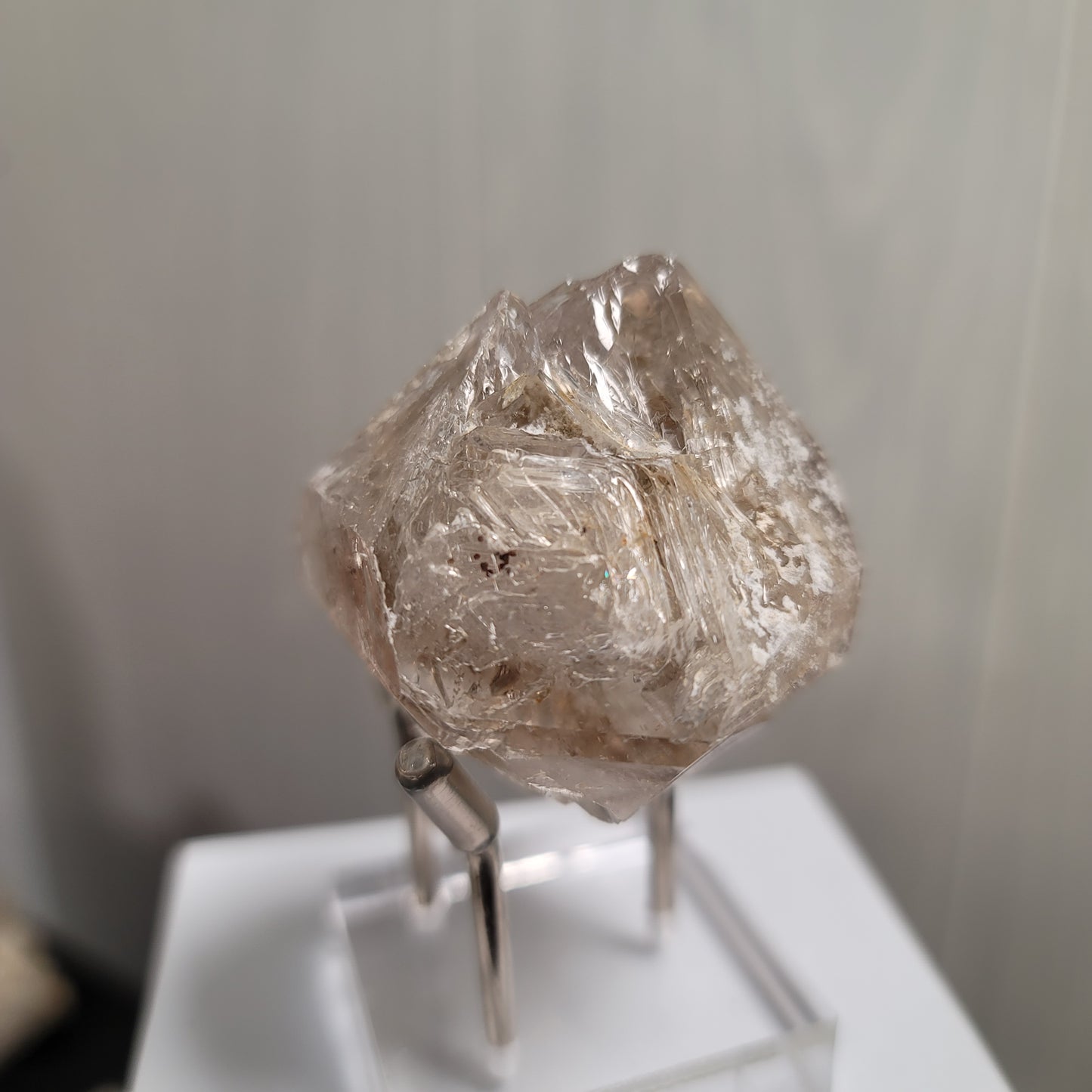 Skeletal Quartz (Fenster / Elestial) from Paredón, Coahuila, Mexico - 01