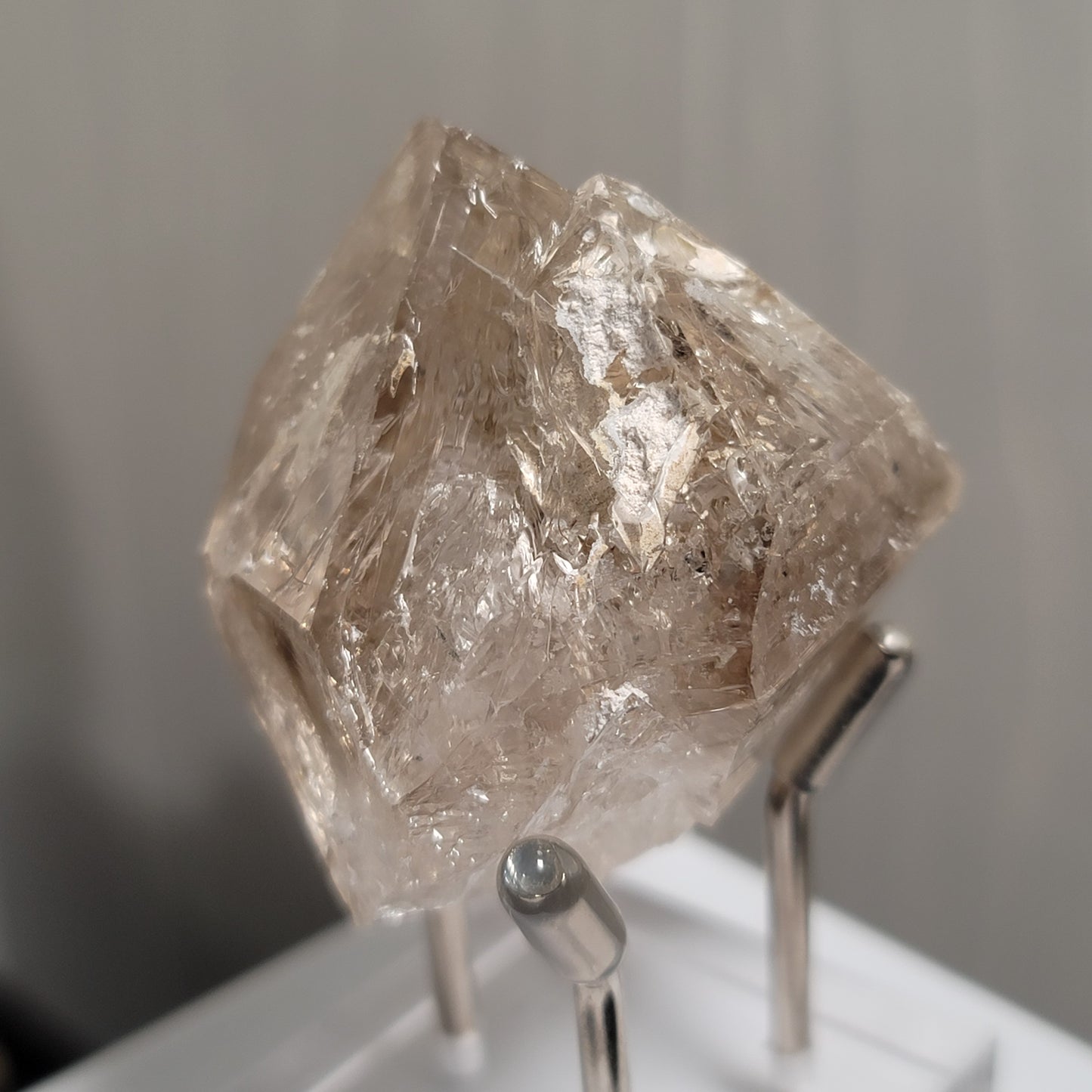 Skeletal Quartz (Fenster / Elestial) from Paredón, Coahuila, Mexico - 01