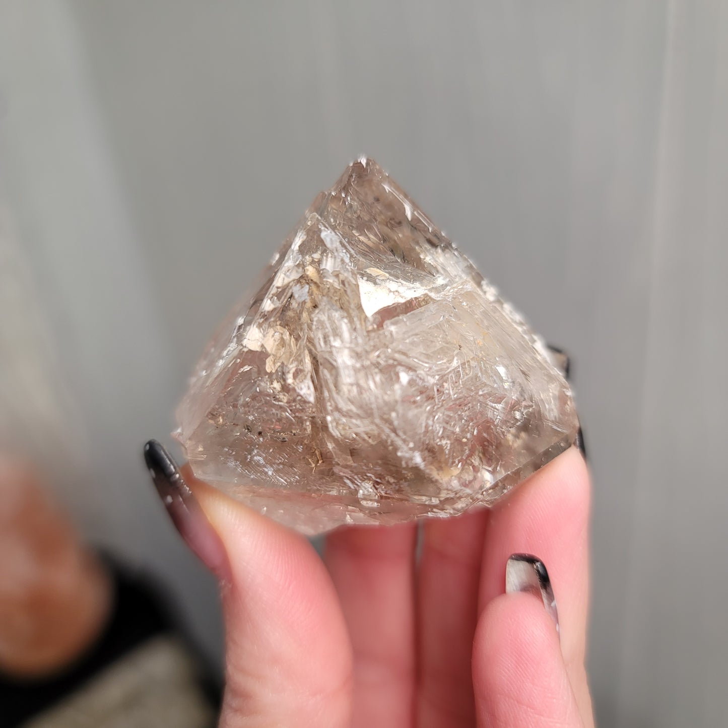 Skeletal Quartz (Fenster / Elestial) from Paredón, Coahuila, Mexico - 01