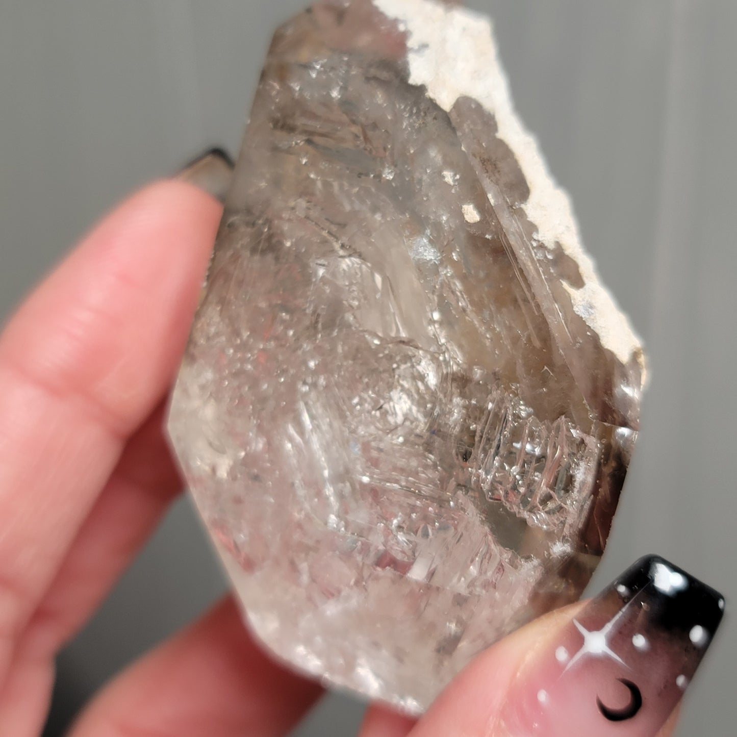 Skeletal Quartz (Fenster / Elestial) from Paredón, Coahuila, Mexico - 04