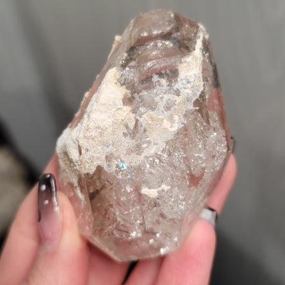Skeletal Quartz (Fenster / Elestial) from Paredón, Coahuila, Mexico - 04