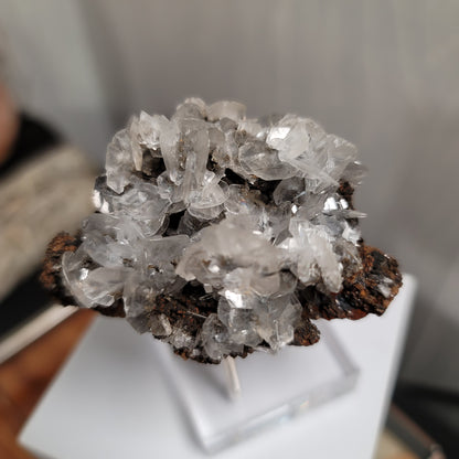 Mouse Ear Calcite Specimen, Ojuela Mine, Mapimí, Durango, Mexico - 01