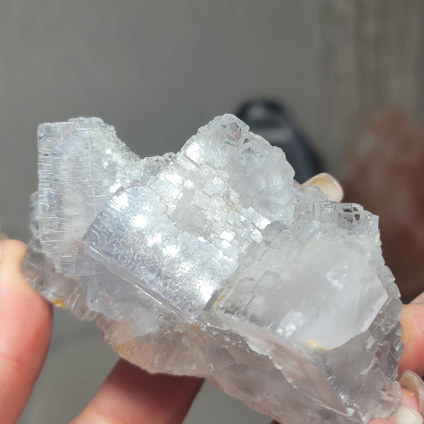 Icy Blue Fluorite, Emilio Mine, Asturias, Spain | Collector Mineral Specimen